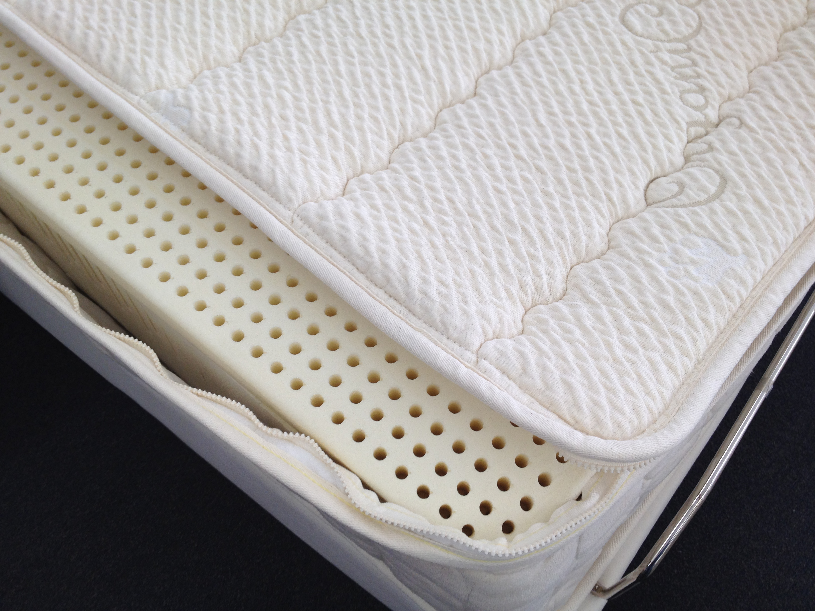 Organic latex mattress