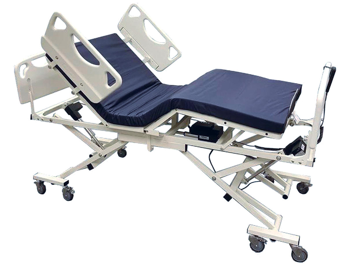 Tuffcare fully electric hi-low hospital bed