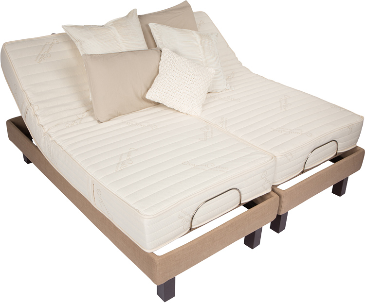 Electropedic Dual King adjustable bed with independent sides
