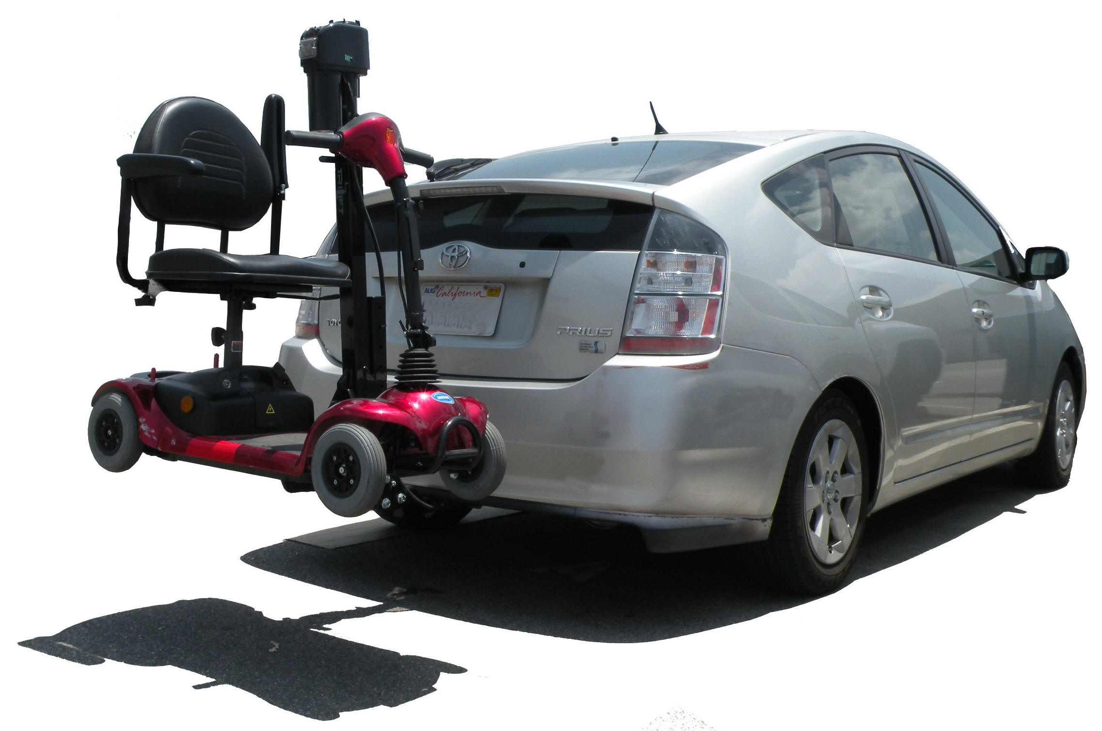 Vehicle lift for a mobility scooter or power chair